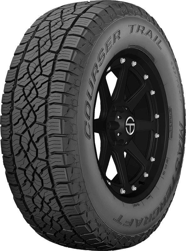 Representative Mastercraft Courser Trail model image; different sidewall size pictured; wheel not included.