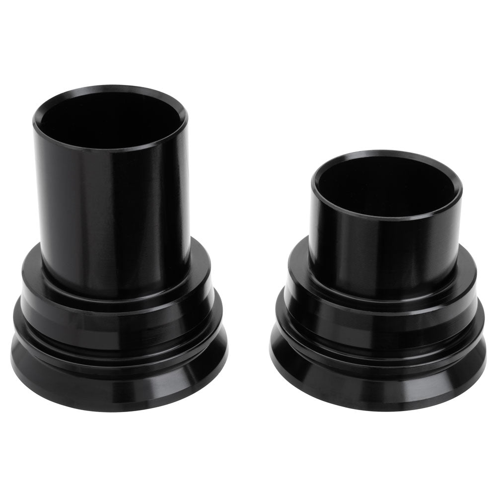 Tusk black aluminum rear wheel spacer pair; use the vehicle and wheel application listed for this product