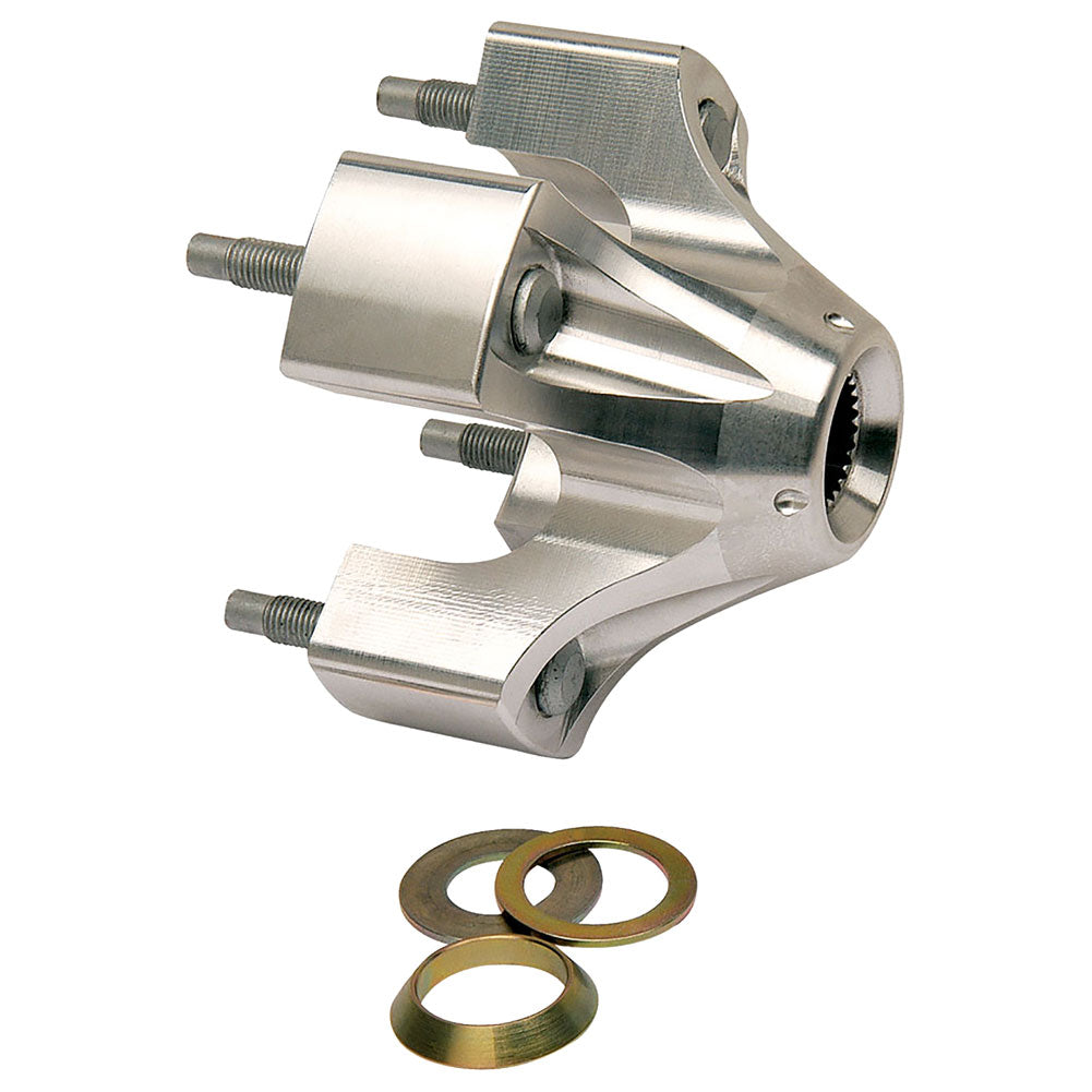 Tusk extended rear wheel hub; photo shows one hub, sold as a pair. Lug nuts not included.
