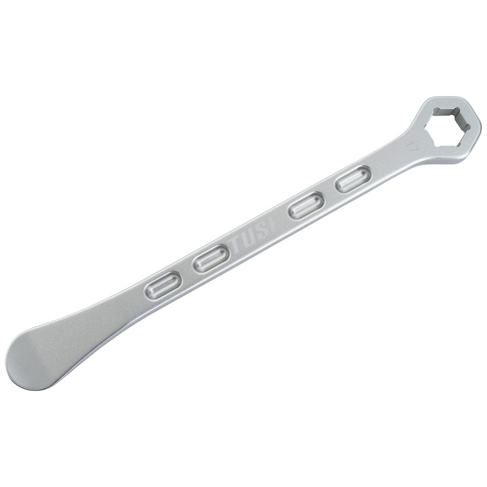 Tusk 17 mm aluminum axle-wrench tire iron, one 10-inch lever