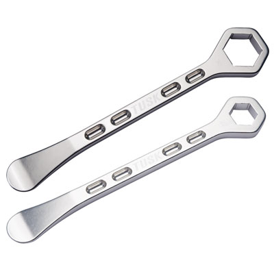 Tusk Aluminum Tire Iron Kit with 22mm and 30mm Axle Wrench