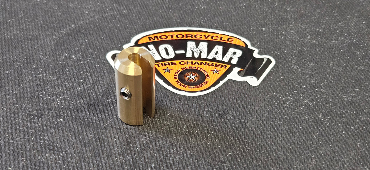 No-Mar Spoke Wheel Weight 1 1/4 oz. Brass (Single Weight)