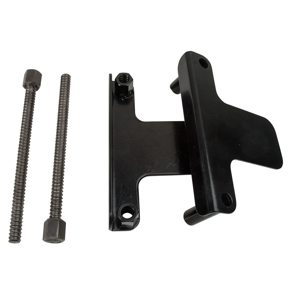 Tire Blocks ATV front spreader body with two threaded fasteners.
