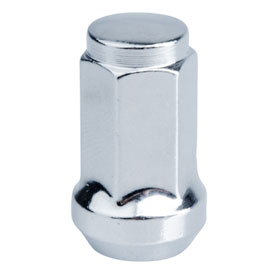 Tusk chrome tapered hex lug nut, sold individually