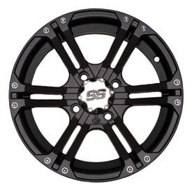 ITP SS212 Alloy Series ATV/UTV Wheel 14x8 — 4 x 156 mm — 5.0 + 3.0 — Matte Black