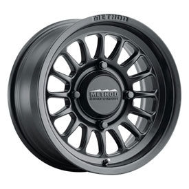 Method Race Wheels 411 Bead Grip ATV/UTV Wheel 15x7 — 4 x 136 mm — 4.0 + 3.0 — Matte Black